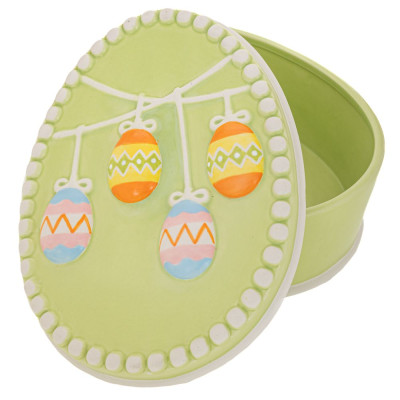 ΠΡΑΣΙΝΗ ΚΕΡΑΜΙΚΗ ΜΠΙΣΚΟΤΙΕΡΑ  24Χ18Χ10ΕΚ