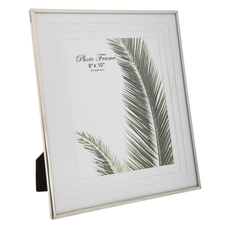 ΑΣΗΜΙ ΜΕΤΑΛΛΙΚΗ ΚΟΡΝΙΖΑ 20Χ25 ΕΚ ΜΕ ΦΑΡΔΥ ΛΕΥΚΟ ΠΛΑΙΣΙΟ