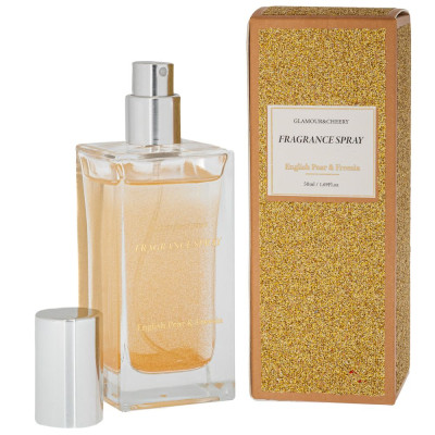 ΧΡΥΣΟ ΑΡΩΜΑΤΙΚΟ SPAY ΜΕ GLITTER 50ML English Pear AND Freesia