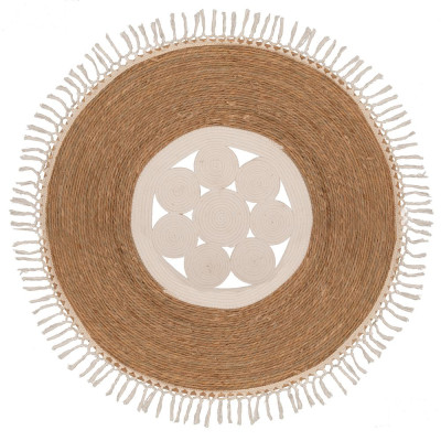 ΧΑΛΙ 120ΕΚ ΣΤΡΟΓΓΥΛΟ ΓΙΟΥΤΑ NATURAL-ΜΠΕΖ ΜΕ ΚΡΟΣΙΑ ΧΑΛΙ 120ΕΚ ΣΤΡΟΓΓΥΛΟ ΓΙΟΥΤΑ NATURAL-ΜΠΕΖ ΜΕ ΚΡΟΣΙΑ