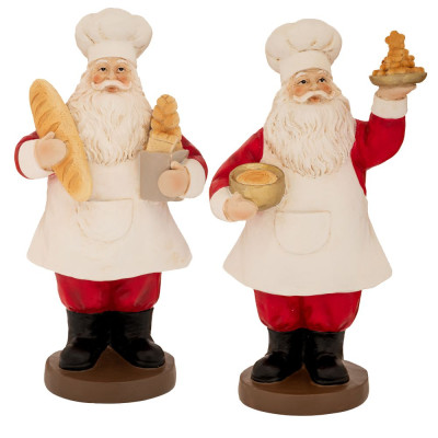 ΣΕΤ 2 ΠΟΛΥΡΕΖΙΝ ΦΙΓΟΥΡΑ ΑΓΙΟΥ ΒΑΣΙΛΗ ΠΟΥ ΚΡΑΤΑΕΙ ΚΕΡΑΣΜΑΤΑ 2 ΣΧΕΔΙΑ 13,5Χ10Χ24,5 12,5Χ9,5Χ24ΕΚ