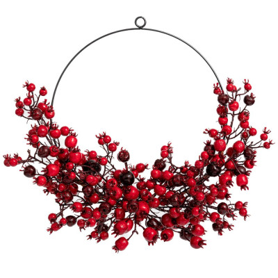 ΣΤΕΦΑΝΙ ΜΕ ΚΟΚΚΙΝΑ BERRIES 30ΕΚ