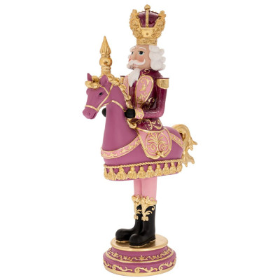 ΡΟΖ ΠΟΛΥΡΕΖΙΝ ΚΑΡΥΟΘΡΑΥΣΤΗΣ ΜΕ ΣΚΗΠΤΡΟ ΠΑΝΩ ΣΕ ΑΛΟΓΟ 19,5Χ9,5Χ33ΕΚ