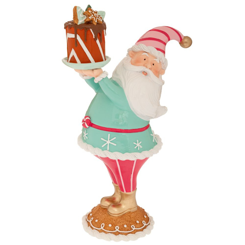 ΡΟΖ ΣΙΕΛ  ΠΟΛΥΡΕΖΙΝ ΑΙ ΒΑΣΙΛΗΣ ME ΤΟΥΡΤΑ 20Χ13Χ34ΕΚ