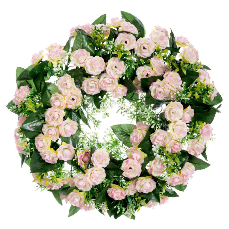 ΣΤΕΦΑΝΙ 40ΕΚ ΜΕ ΡΟΖ ΤΡΙΑΝΤΑΦΥΛΛΑ