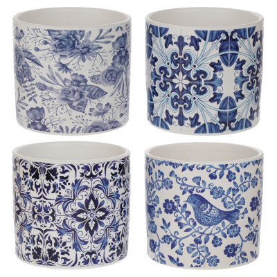 ΚΕΡΑΜΙΚΟ ΚΑΣΠΩ ΜΕ ΜΠΛΕ ΛΟΥΛΟΥΔΙΑ Φ13Χ12ΕΚ 4 ΧΡΩΜΑΤΑ