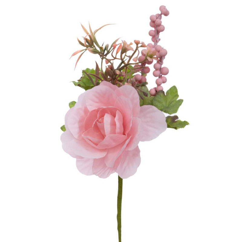 ΜΠΟΥΤΟΝΙΕΡΑ ΜΕ ΡΟΖ ΤΡΙΑΝΤΑΦΥΛΛΟ 20ΕΚ