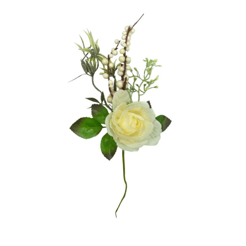 ΜΠΟΥΤΟΝΙΕΡΑ ΜΕ ΛΕΥΚΟ ΤΡΙΑΝΤΑΦΥΛΛΟ 20ΕΚ