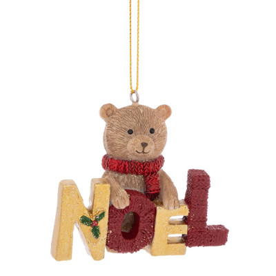 ΠΟΛΥΡΕΖΙΝ ΚΡΕΜΑΣΤΟ ΣΤΟΛΙΔΙ ΑΡΚΟΥΔΑΚΙ NOEL 7Χ3Χ6,5ΕΚ