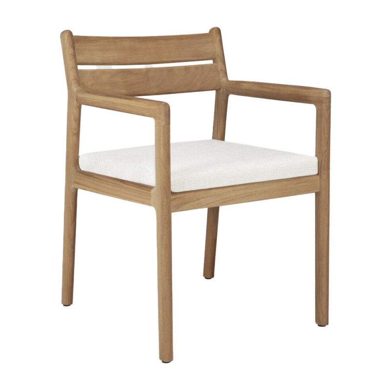 NORDIC ΠΟΛΥΘΡΟΝΑ  ΣΤΟΙΒΑΖΟΜΕΝΗ  TEAK 59X54Χ82cm