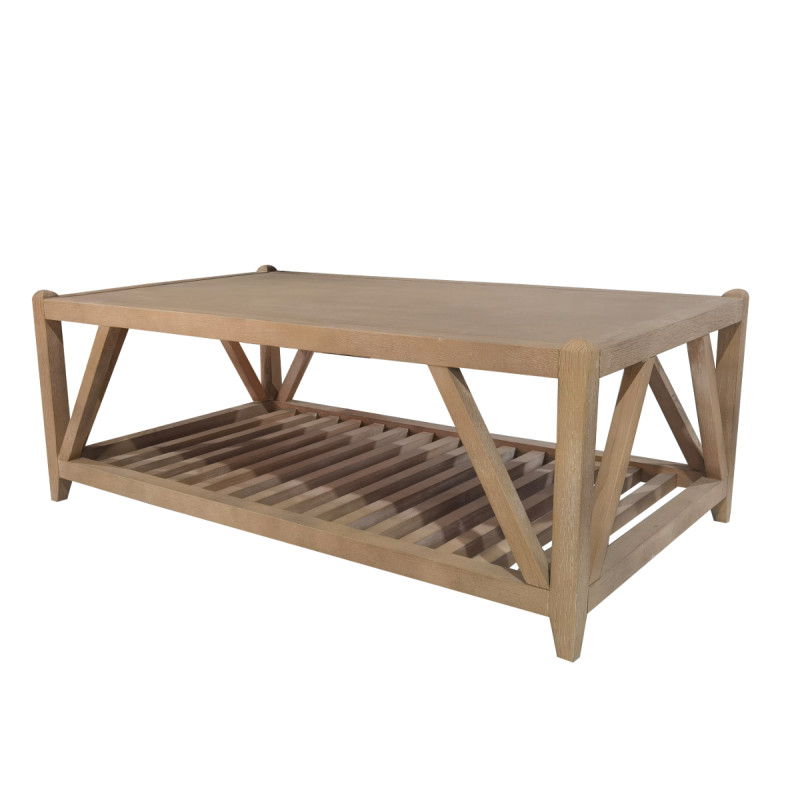 ΤΡΑΠΕΖΙ ΣΑΛΟΝΙΟΥ ΠΑΡ/ΜΟ  2ΠΑΤΟ ΔΡΥΙΝΟ ΓΚΡΙ ΑΝΤΙΚΕ 120Χ70Χ45cm