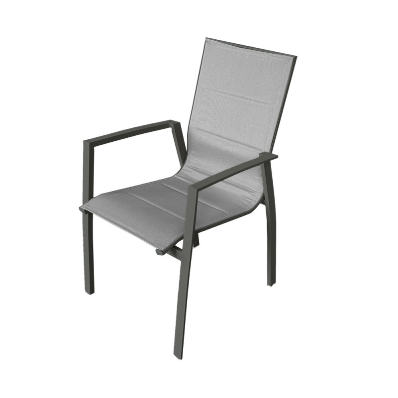 TEXAS ΠΟΛΥΘΡΟΝΑ ΑΛΟΥΜΙΝΙΟΥ ΑΝΘΡΑΚΙ 56.5X65X93cm