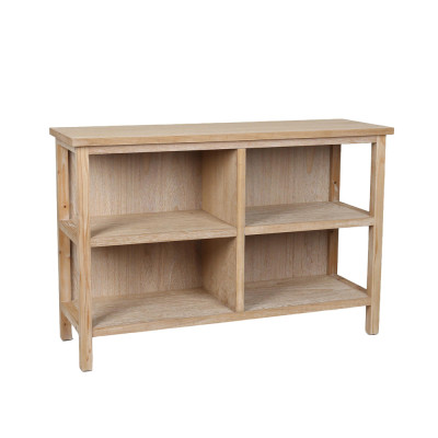 ΡΑΦΙΕΡΑ-ΚΟΜΟ  ΑΠΟ  ΜΑΣΙΦ ΞΥΛΟ ΕΛΑΤΟ 120X38Χ79,5cm