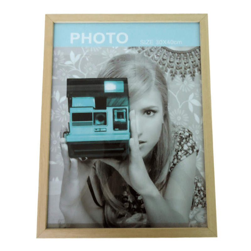 ΚΟΡΝΙΖΑ-ΦΩΤΟ  ΞΥΛΙΝΗ  32Χ42 cm