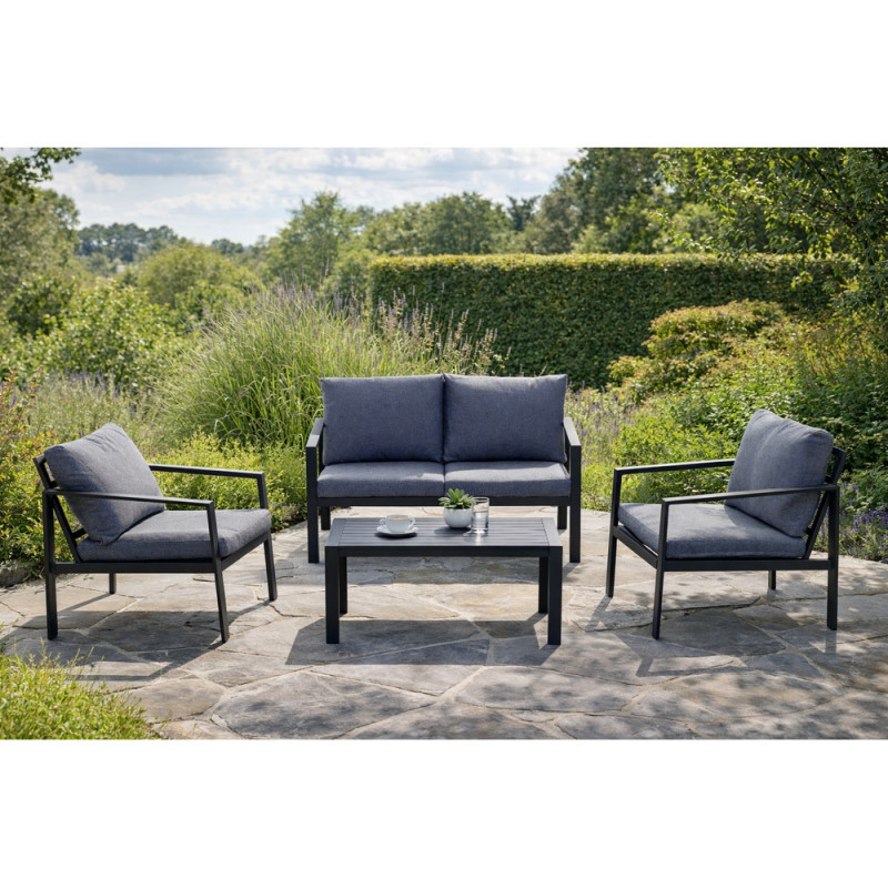 ATLANTA ΣΕΤ ΣΑΛΟΝΙ  4ΤΜΧ ΑΛΟΥΜΙΝΙΟΥ ΑΝΘΡΑΚΙ