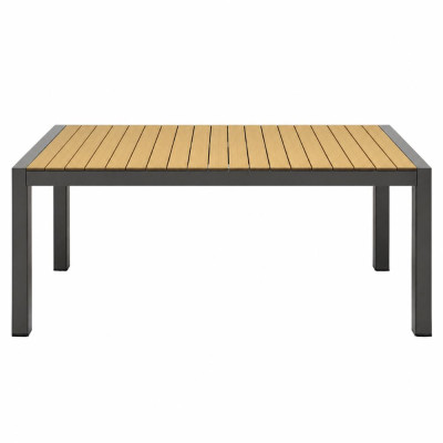 LEPA ΤΡΑΠΕΖΙ ΕΠΕΚΤΕΙΝΟΜΕΝΟ ΑΛΟΥΜΙΝΙΟΥ TAUPE 160/210X95X74cm