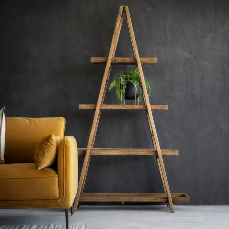 MISTRAL ΡΑΦΙΕΡΑ ΣΚΑΛΑ ΜΕ 4 ΡΑΦΙΑ 120Χ43Χ183cm