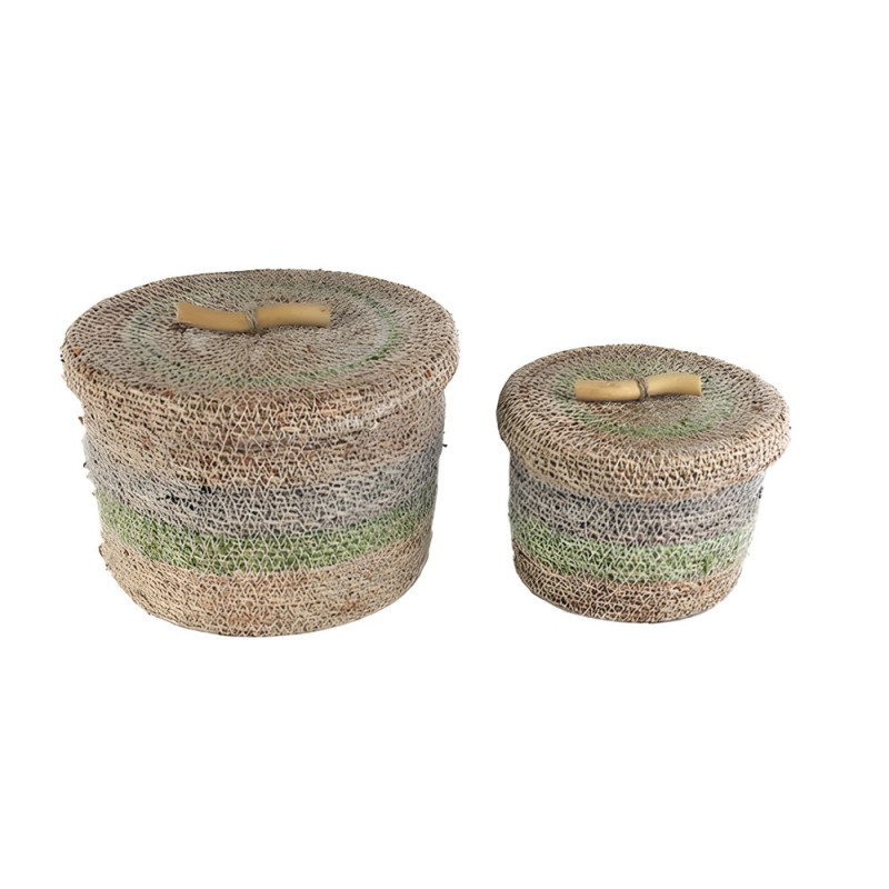 ΣΕΤ ΚΟΥΤΙΑ ΑΠΟΘΗΚΕΥΣΗΣ 2τμχ ΠΛΕΚΤΑ