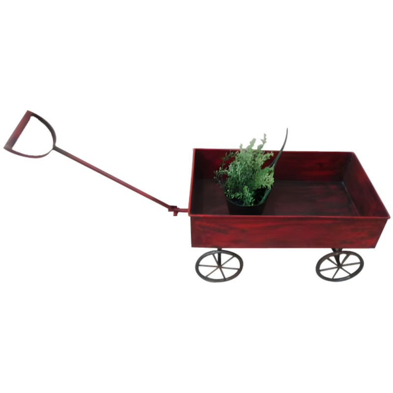 ΔΙΑΚΟΣΜΗΤΙΚΟ ΚΑΣΠΩ  ΜΕΤΑΛΛΙΚΟ  "ΚΑΡΟΤΣΙ " 73Χ24Χ34cm