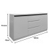 Μπουφές Chiemo pakoworld λευκό 160x40x93.6εκ Μπουφές Chiemo pakoworld λευκό 160x40x93.6εκ