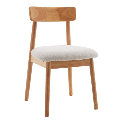 Καρέκλα Tullo pakoworld rubberwood σε φυσική απόχρωση 46x45x78εκ Καρέκλα Tullo pakoworld rubberwood σε φυσική απόχρωση 46x45x78εκ