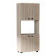 Στήλη Guzel pakoworld σε sonoma απόχρωση 60x31.4x140εκ
