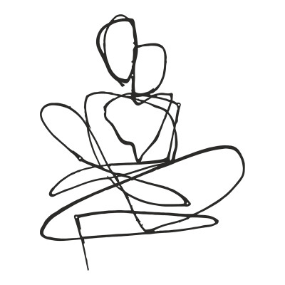 Διακοσμητικό τοίχου Emensa pakooworld μαύρο μεταλλικό 40x0,15x50εκ