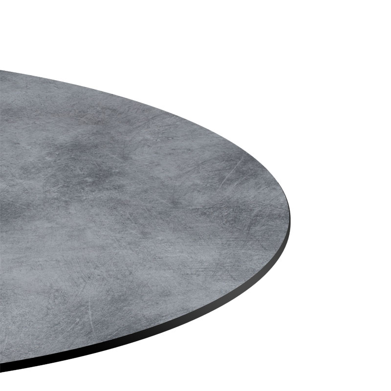 Επιφάνεια τραπεζιού Inspire pakoworld HPL γκρι cement 60x60εκ πάχους 12mm