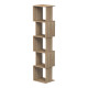Βιβλιοθήκη Cubik pakoworld sonoma 35x30x161εκ