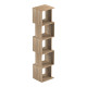 Βιβλιοθήκη Cubik pakoworld sonoma 35x30x161εκ