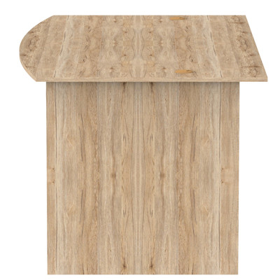 Γραφείο εργασίας Anze pakoworld φυσικό μελαμίνης 180x93.5x75εκ