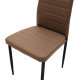 Καρέκλα Parker pakoworld PU καφέ-μαύρο πόδι 42x48x98εκ Καρέκλα Parker pakoworld PU καφέ-μαύρο πόδι 42x48x98εκ