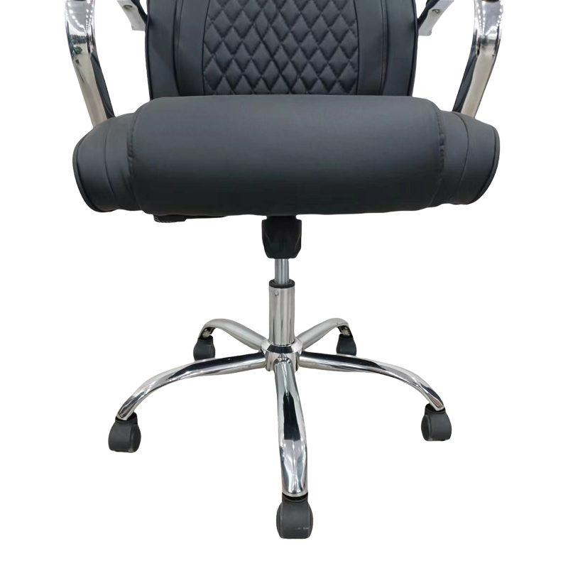 Καρέκλα γραφείου διευθυντή Quilted pakoworld pu μαύρο 62x70x116εκ Καρέκλα γραφείου διευθυντή Quilted pakoworld pu μαύρο 62x70x116εκ