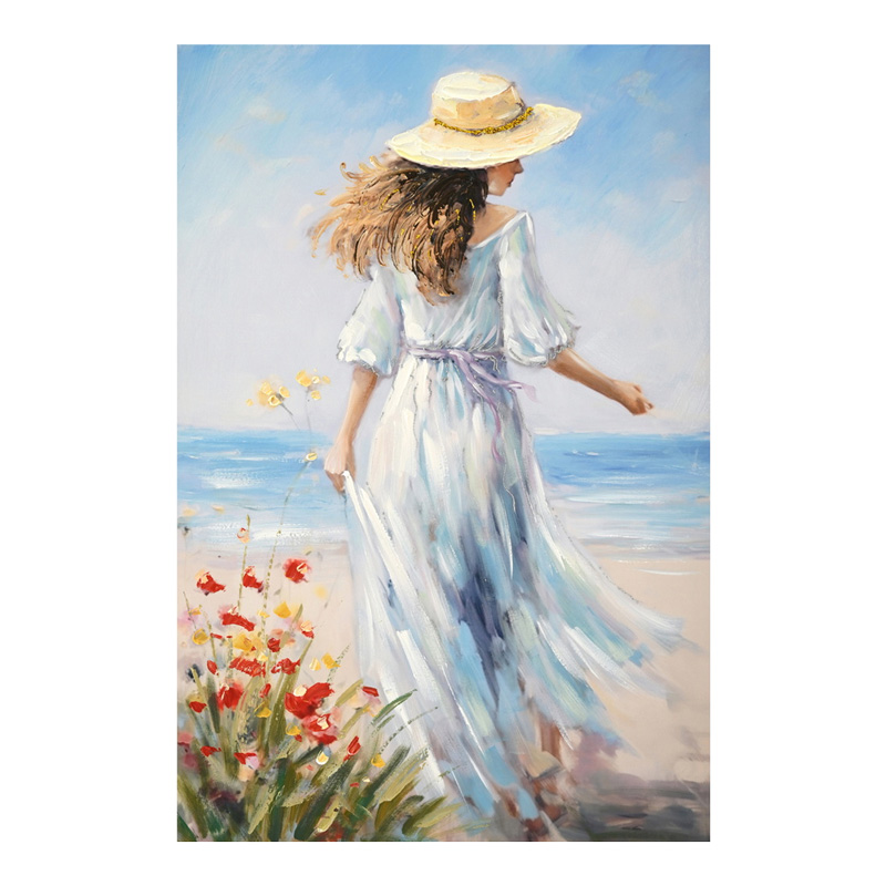 Πίνακας σε καμβά Avra Ι Inart 60x3x90εκ