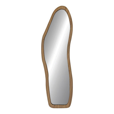 Καθρέπτης Quene pakoworld mdf σε φυσική απόχρωση 50x1.5x150εκ