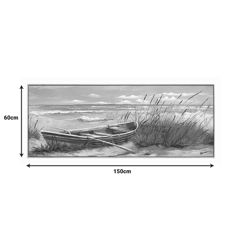 Πίνακας σε καμβά Barcu Inart με πλαίσιο 150x3.5x60εκ Πίνακας σε καμβά Barcu Inart με πλαίσιο 150x3.5x60εκ