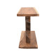 Κονσόλα Nasiol Inart teak ξύλο σε φυσική απόχρωση 120x40x75εκ Κονσόλα Nasiol Inart teak ξύλο σε φυσική απόχρωση 120x40x75εκ