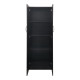 Ντουλάπα δίφυλλη Athos pakoworld σε wenge απόχρωση 60x42x180εκ
