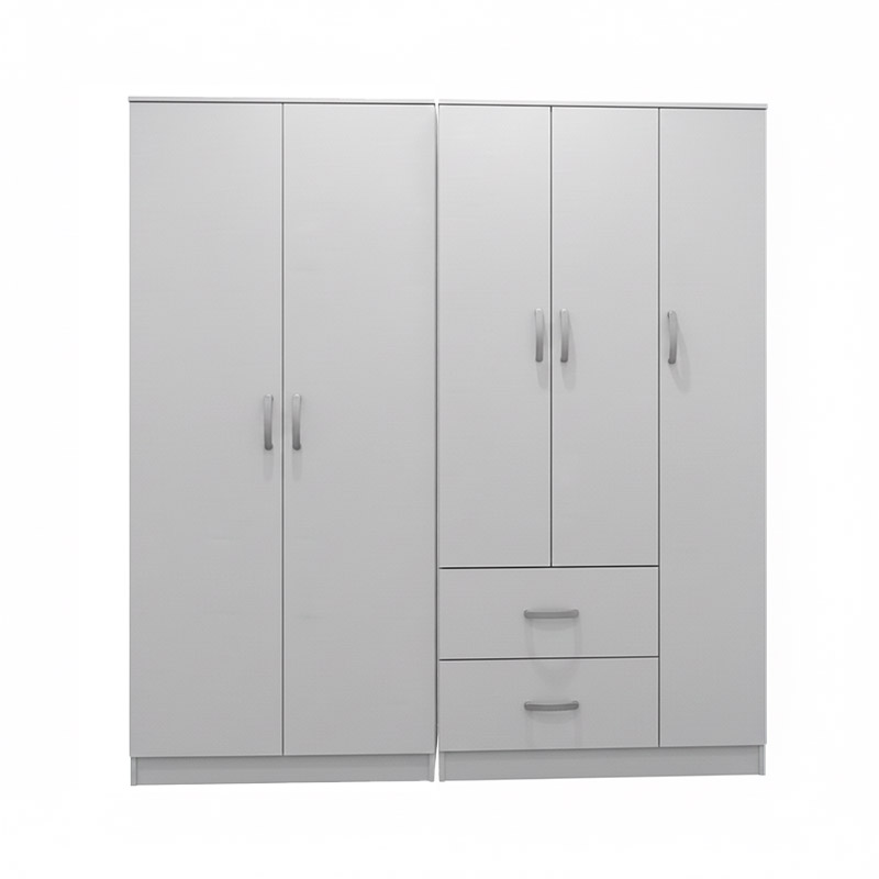 Ντουλάπα πεντάφυλλη Athos I pakoworld λευκή 170x42x180εκ Ντουλάπα πεντάφυλλη Athos I pakoworld λευκή 170x42x180εκ