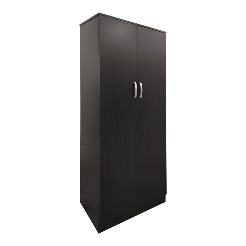 Ντουλάπα πεντάφυλλη με πατάρι Athos I pakoworld wenge 170x42x240εκ