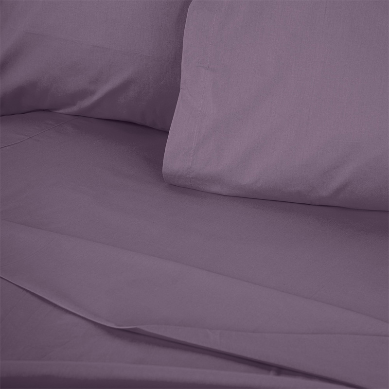 Σεντόνι Tonne Cotton Box Διπλό (240x260) χρώμα dusty rose
