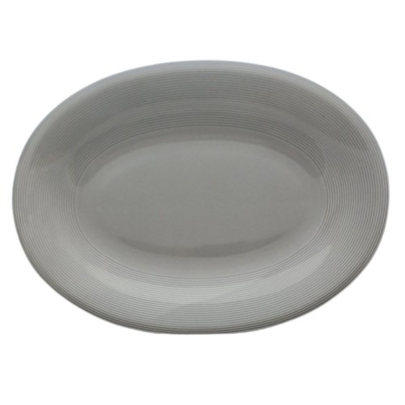 ETO ΠΙΑΤΕΛΑ ΟΒΑΛ ΓΚΡΙ Ø33cm