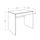 Γραφείο εργασίας Vareno Megapap χρώμα λευκό 90x55x75εκ.