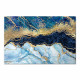 Πίνακας σε καμβά Deep Blue Megapap ψηφιακής εκτύπωσης 125x80x3εκ.