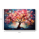 Πίνακας σε καμβά Pink Tree Megapap ψηφιακής εκτύπωσης 100x70x3εκ.