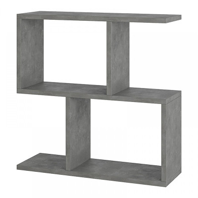 Τραπεζάκι βοηθητικό Homemania Megapap χρώμα γκρι ρετρό 60x20x60εκ.