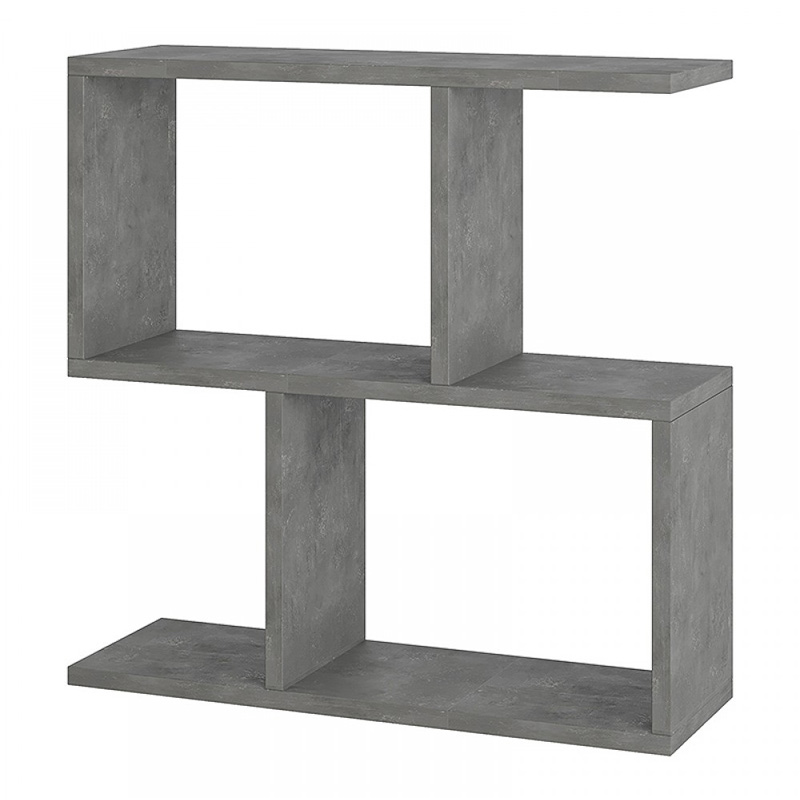 Βοηθητικό τραπεζάκι Homemania Megapap χρώμα γκρι ρετρό 60x20x60εκ.