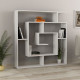 Βιβλιοθήκη Labirent Megapap χρώμα λευκό 125x22x129εκ.