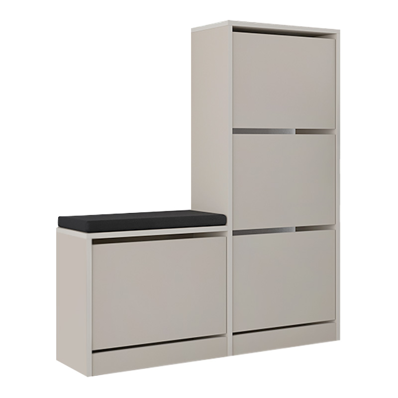 Παπουτσοθήκη Dude Megapap χρώμα sandstone 104,8x26x118,5εκ. Παπουτσοθήκη Dude Megapap χρώμα sandstone 104,8x26x118,5εκ.