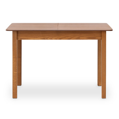 Τραπέζι Bergen Megapap μασίφ ξύλο-MDF επεκτεινόμενο χρώμα καρυδί 120/150x68x77εκ.